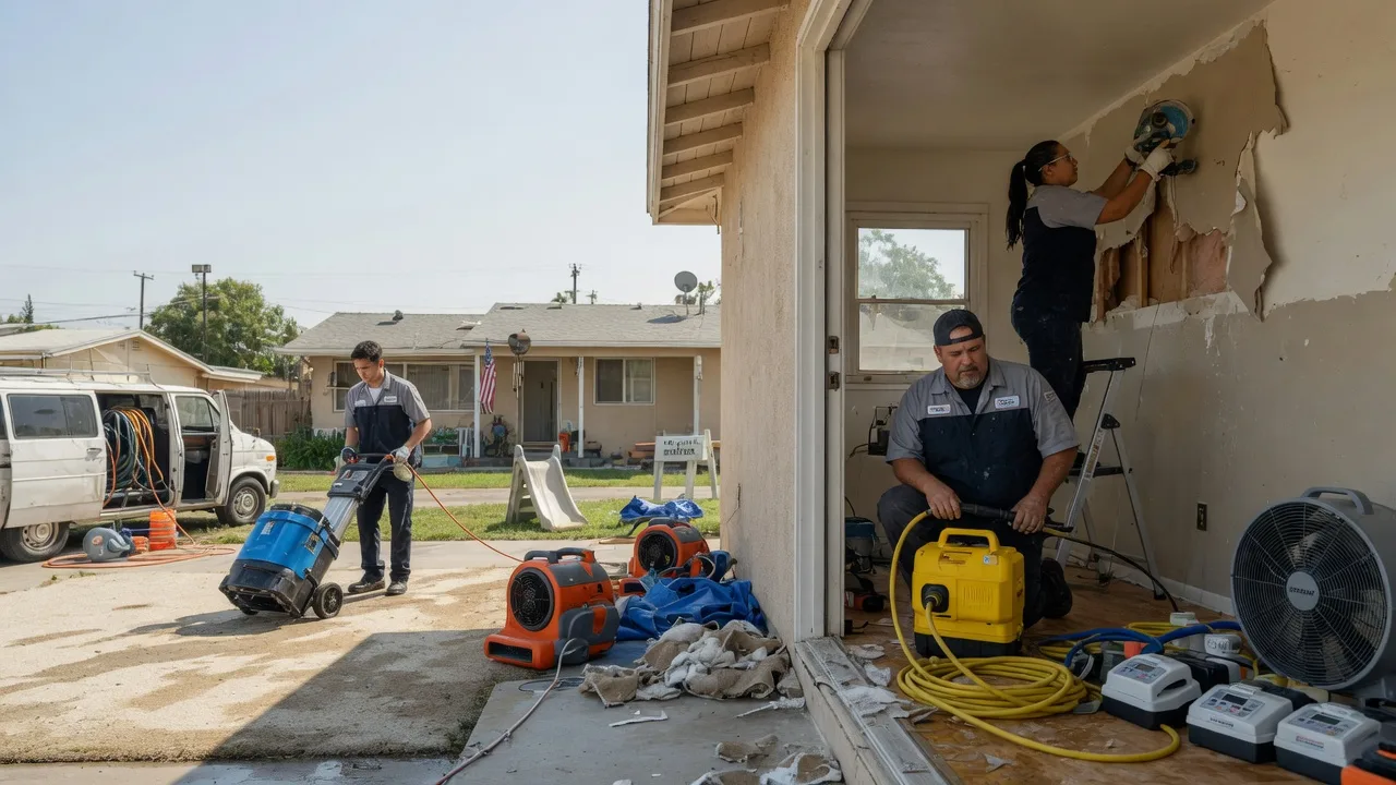 Water Damage Restoration in La Mesa, CA near me